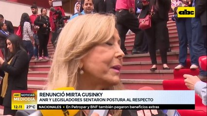 ANR y legisladores sentaron postura tras renuncia de Gusinky