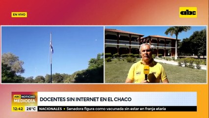 Docentes del Alto Paraguay, sin internet