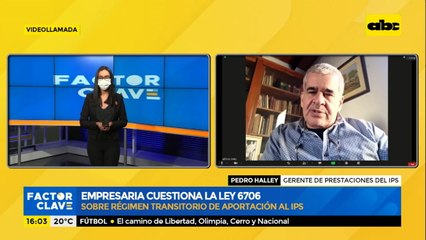 Empresaria cuestiona la ley 6706, del régimen transitorio de aportación al IPS.