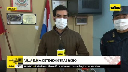 Detienen a ladrón en Villa Elisa y recuperan objetos robados