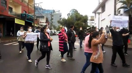 Enfermeros también se movilizaron en Encarnación.