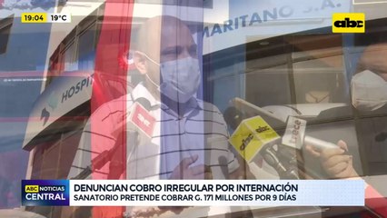 Denuncian cobro irregular por internación