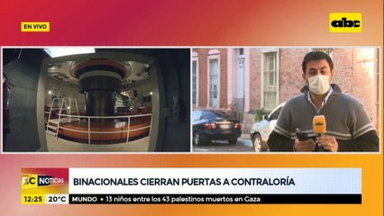 Binacionales cierran las puertas a la transparencia