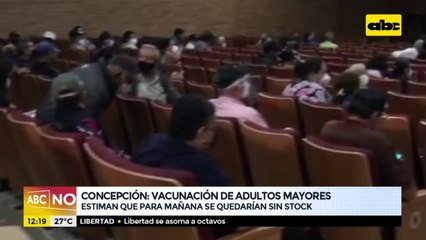 Masiva concurrencia en vacunatorios habilitados a nivel país