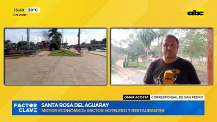 Santa Rosa del Aguaray reactiva su sector hotelero y gastronómico