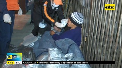SEN sigue asistiendo a personas en situación de calle