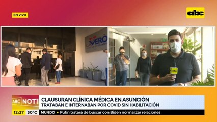 Clausuran clínica médica en Asunción