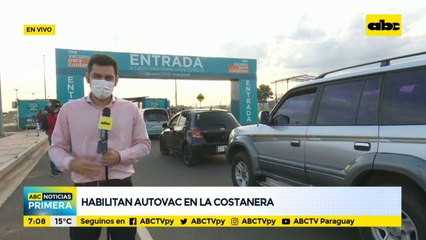 Habilitan autovac en la Costanera de Asunción