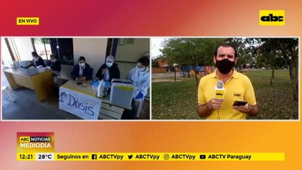 Caaguazú: Baja concurrencia en vacunatorios