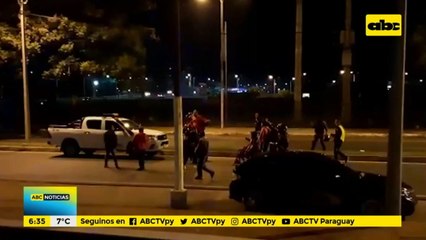 Detienen a hinchas del América de Cali de Colombia en Luque