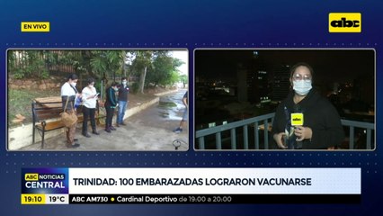 Solo 100 embarazadas lograron vacunarse