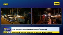 Preparativos para vacunación masiva en Ciudad del Este