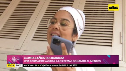 Cumpleaños solidarios: Una manera de ayudar a los demás