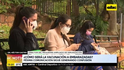 Cómo Será La Vacunación A Embarazadas