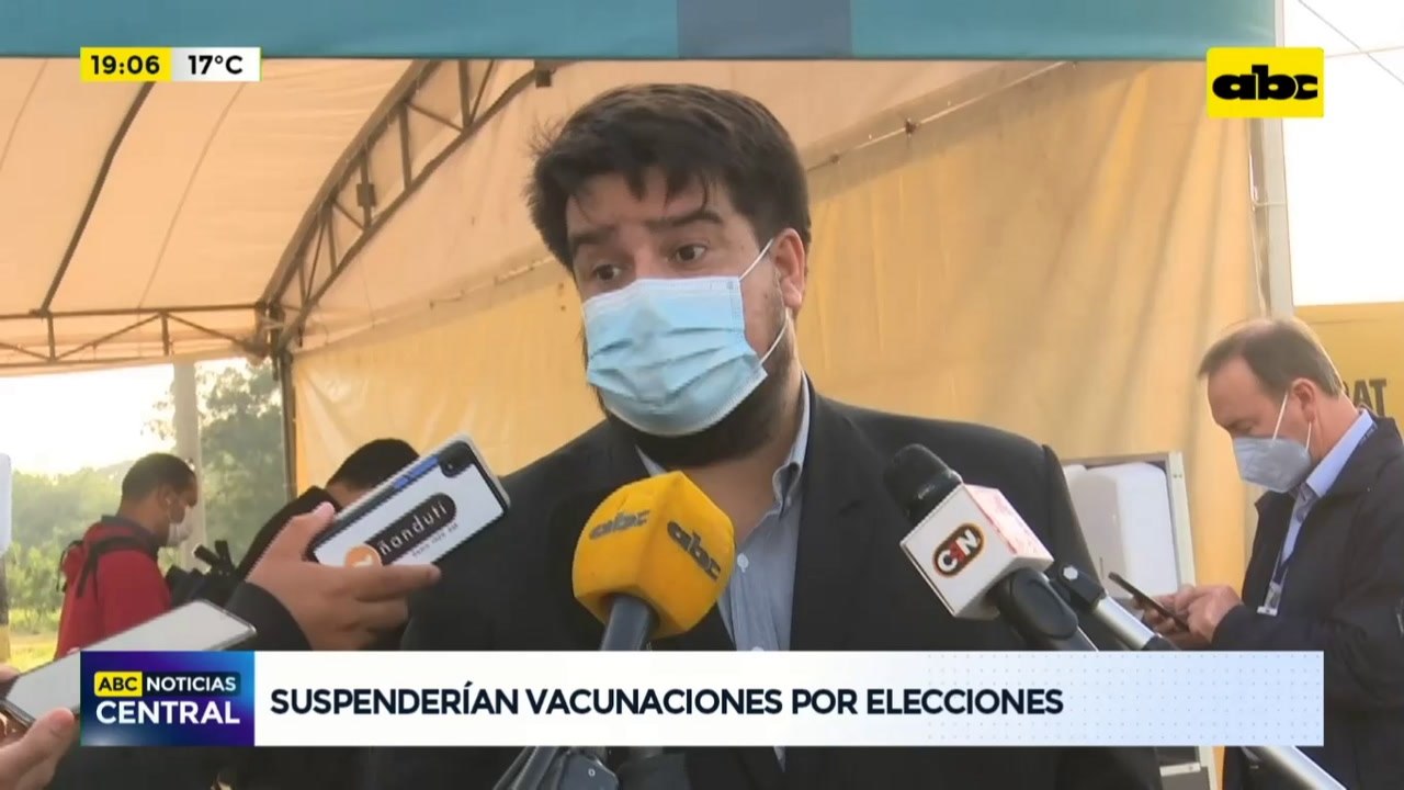 Suspenderían vacunaciones por elecciones internas