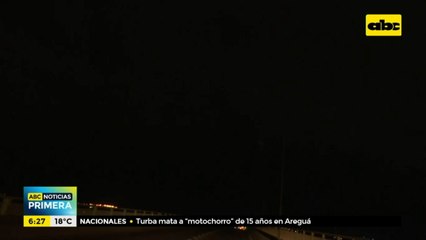 Puente Remanso, totalmente a oscuras