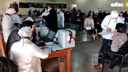 Jornada de vacunación en Ayolas