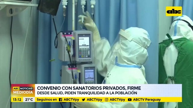 Convenio con sanatorios privados, firme
