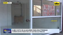 Sube costo de alquileres para multitiendas