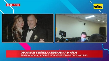 Óscar Luis Benítez, condenado a 34 años