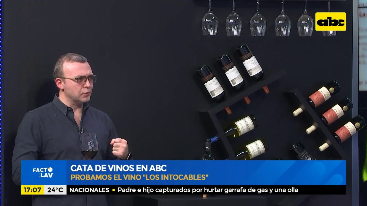 Cata de vinos en ABC, Probamos el vino "Los intocables"