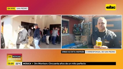 Vicepresidente Velázquez hace proselitismo en San Pedro