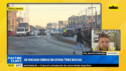 Se reinician obras en zona tres bocas