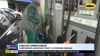 Suba de combustibles: camioneros anuncian paro la próxima semana