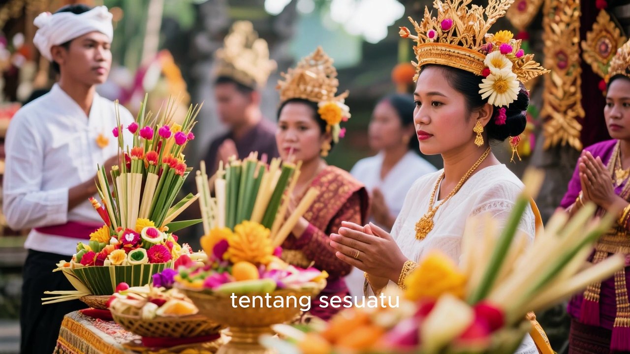 Melestarikan Adat Istiadat Bali. Maju Tanpa Merusak Tatanan