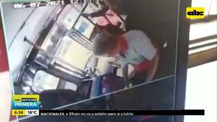 Conductor de bus fue brutalmente agredido