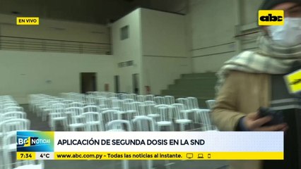 Baja concurrencia para aplicación de vacunas anticovid en la SND