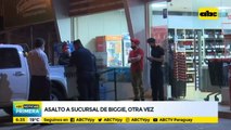 Nuevo asalto a sucursal de Biggie