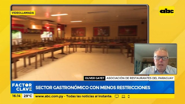Sector gastronómico con menos restricciones
