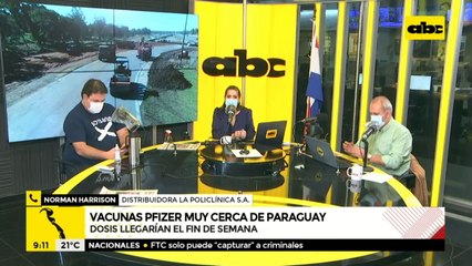 Vacunas Pfizer llegarán el sábado a la mañana