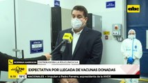 El millón de dosis de Pfizer llegará aproximadamente a las 19:30 horas