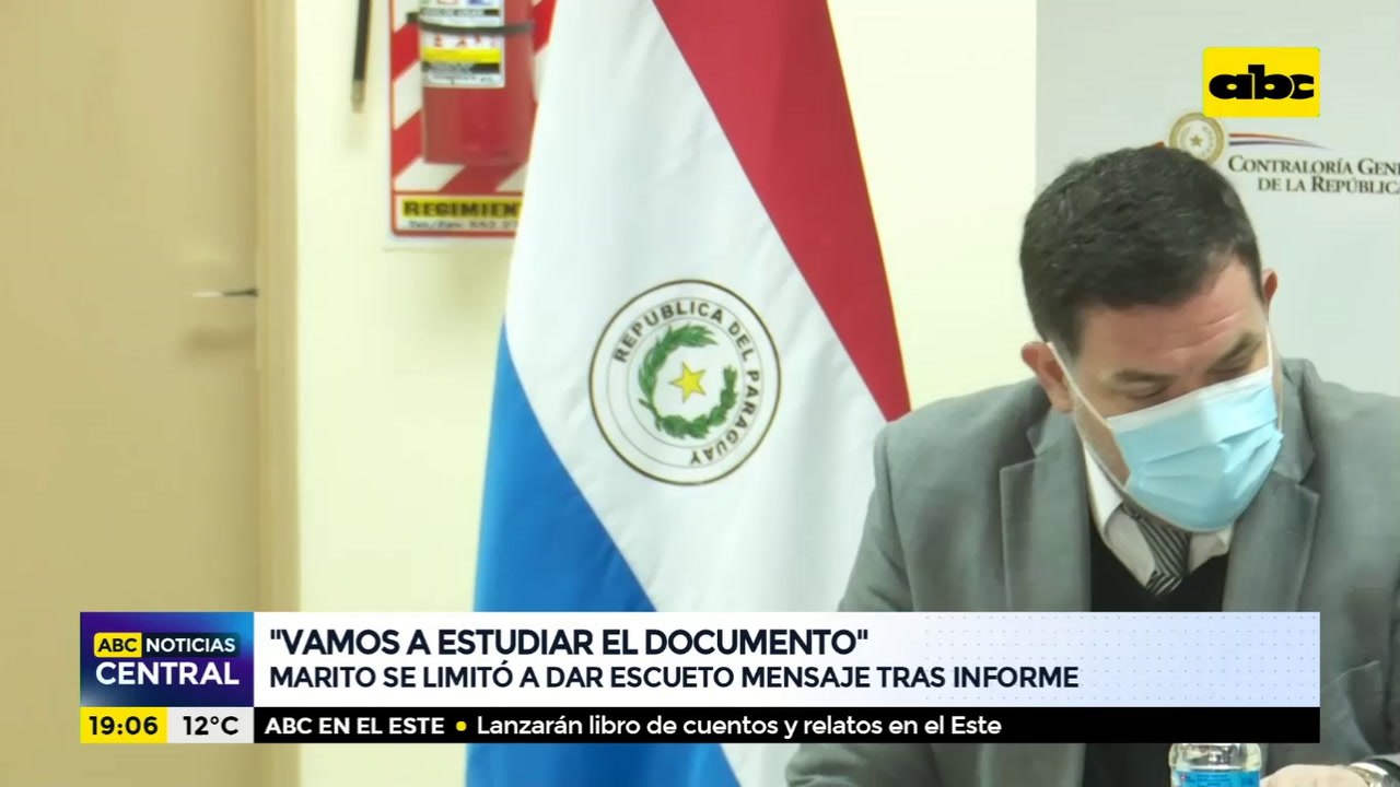 "Vamos a estudiar el documento"