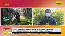 Realizan acompañamiento a niñas maltratadas