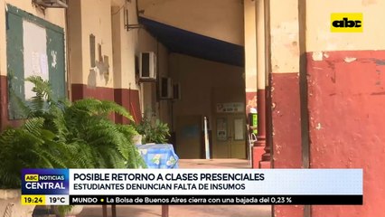 Posible retorno a clases presenciales