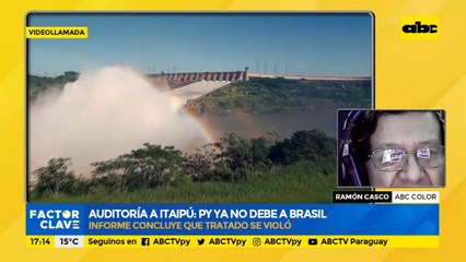 Auditoría a Itaipú: informe concluye que Paraguay ya no debe a Brasil y que tratado se violó
