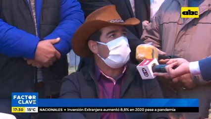 Conferencia de prensa de camioneros