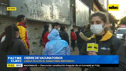 Cierre de vacunatorios: Sanatorio Británico