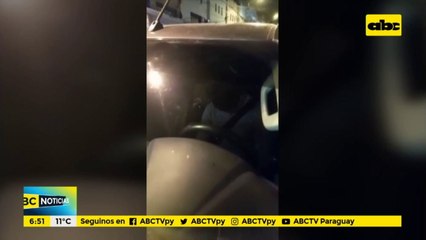 Conductor se despertó, chocó contra patrullera y se negó al alcotest