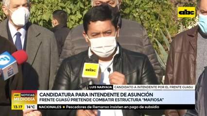 Frente Guasu mantiene su candidatura a la intendencia de Asunción