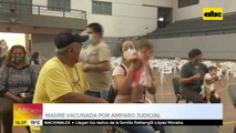 Madre lactante vacunada por medio de amparo judicial