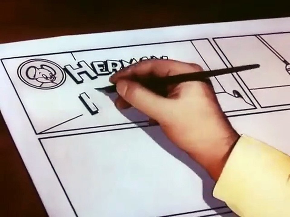 Herman and Katnip 08   Drinks On The Mouse , animation,   ハーマンとカトニップ  アニメーション