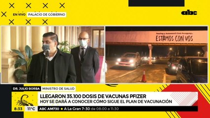 Vacunas de COVAX llegarían este fin de mes