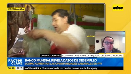 Banco mundial revela datos de desempleo