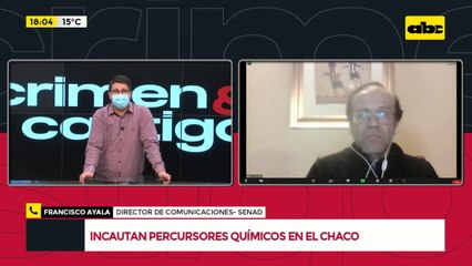 Incautan precursores químicos en el chaco