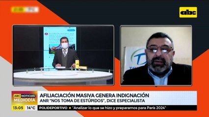 Afiliación irregular masiva a la ANR generó indignación
