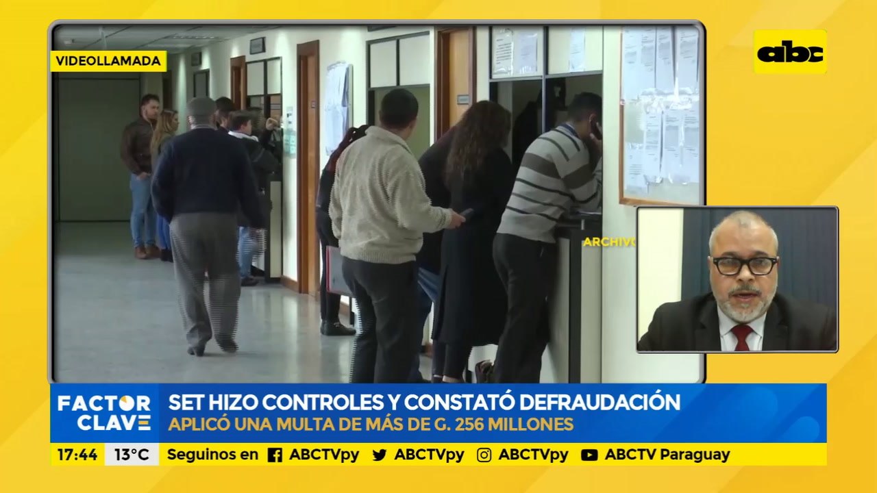 SET hizo controles y constató defraudación